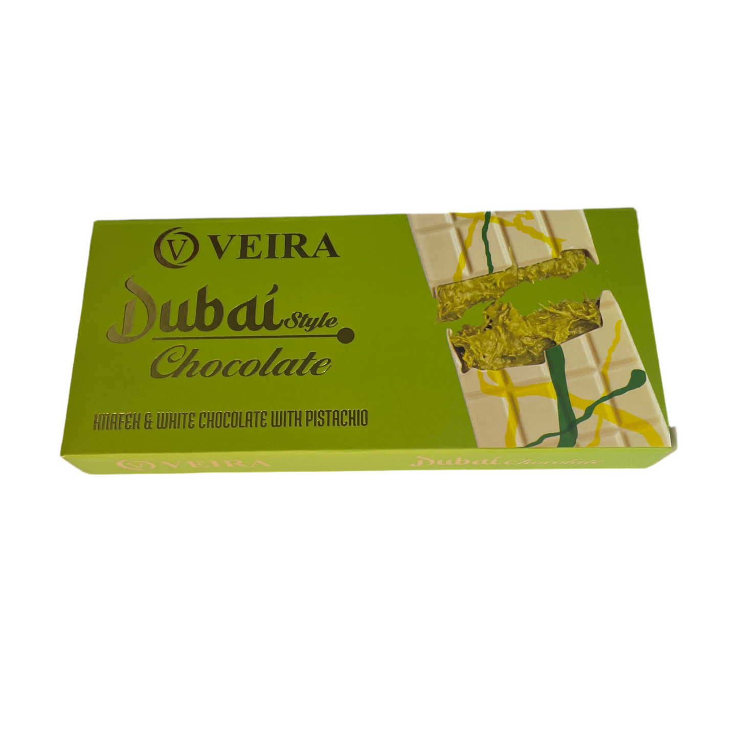 Veira Dubai Style White Chocolate Bar | Chocolate | (80g)
