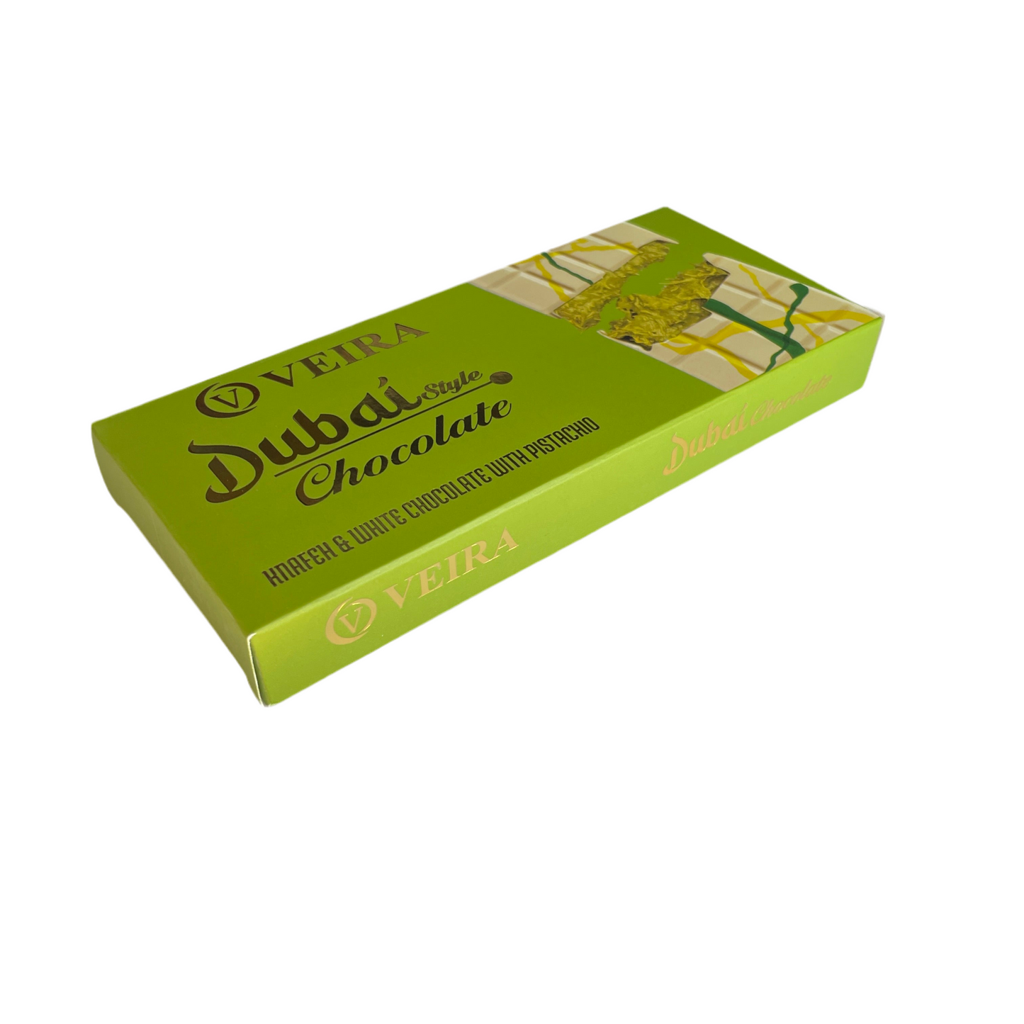 Veira Dubai Style White Chocolate Bar | Chocolate | (80g)