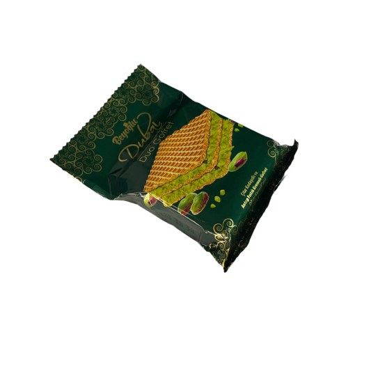 Beyoğlu Dubai Duo Gofret – Pistachio Wafer | Chocolate | (55g)
