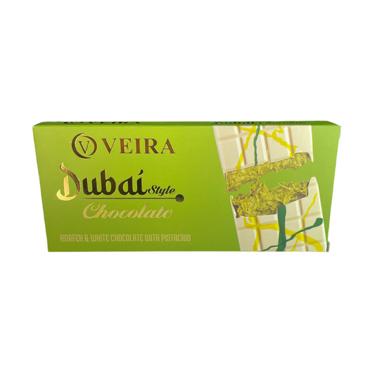 Veira Dubai Style White Chocolate Bar | Chocolate | (80g)