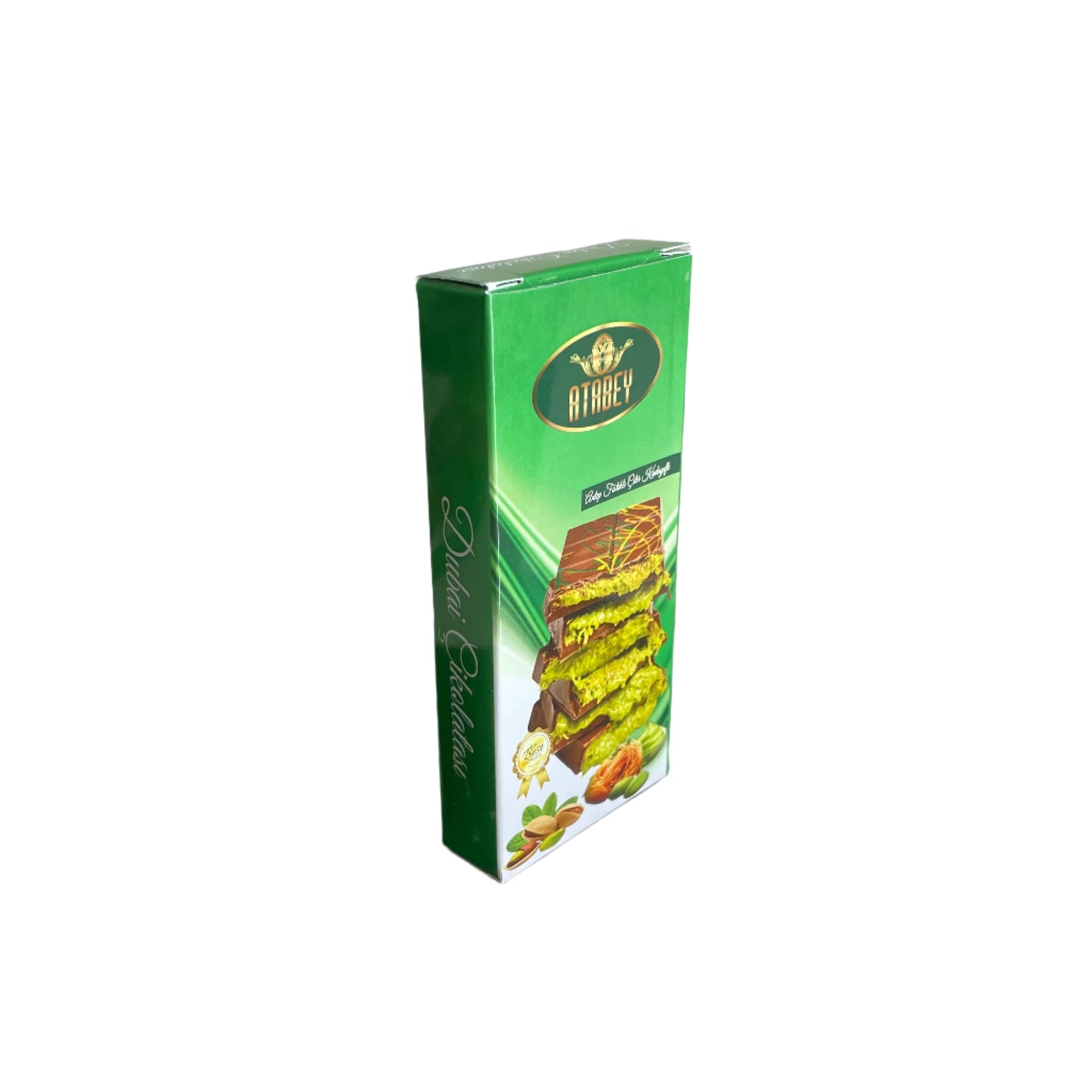 Small Dubai Chocolate Bar – Milk Chocolate & Pistachio (By Atabey) | Chocolate | (100g)