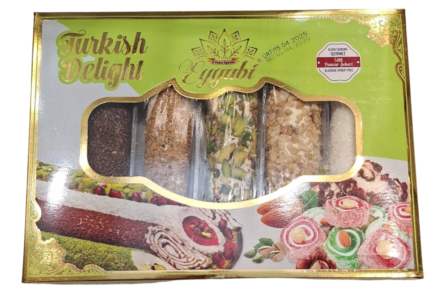 Eyyubi Turkish Delight Gift Box – Assorted Coconut | Coconut | (450g)