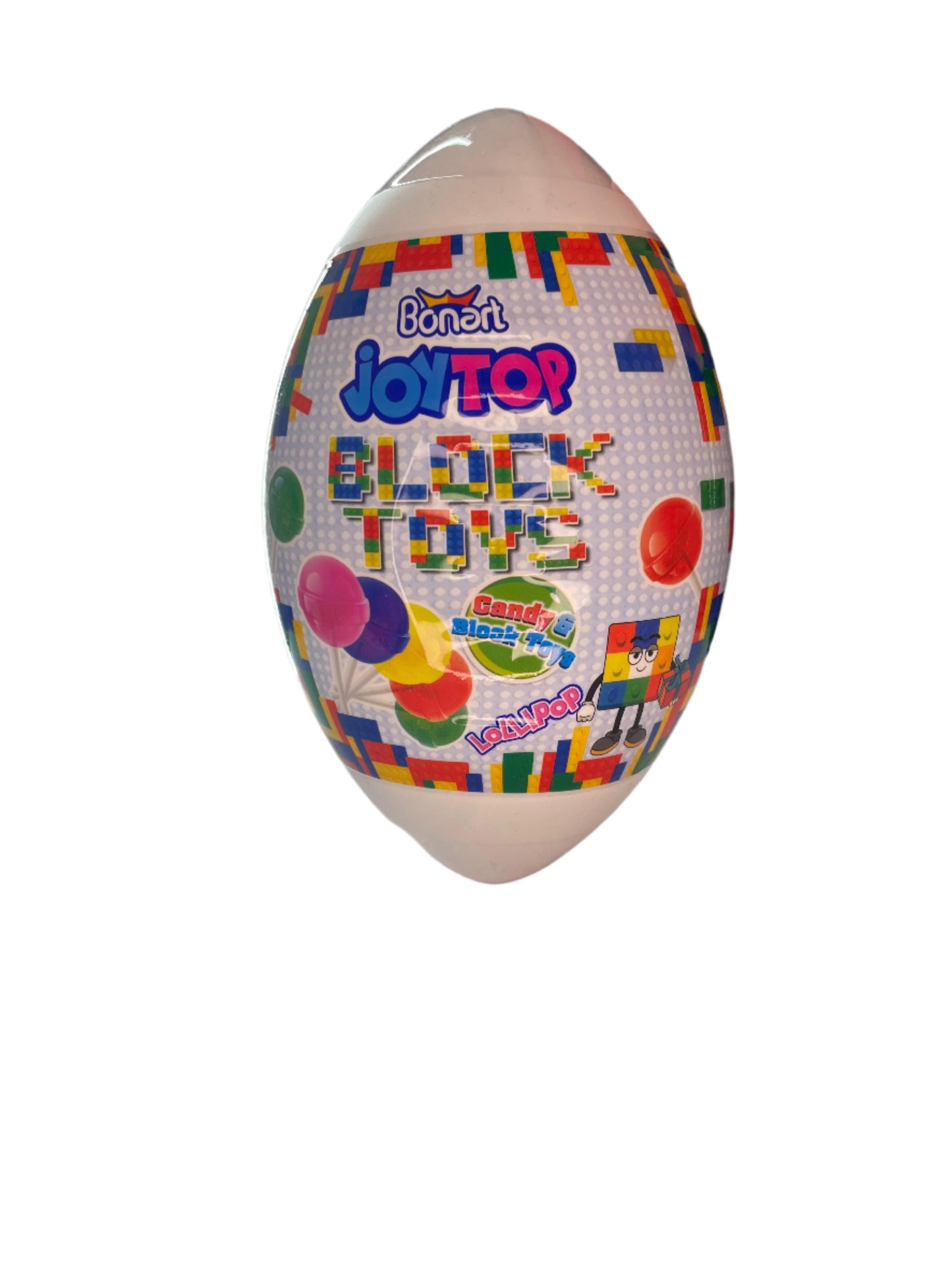Surprise Toy Egg with Lollipop – Lego Toy Inside | (20g)