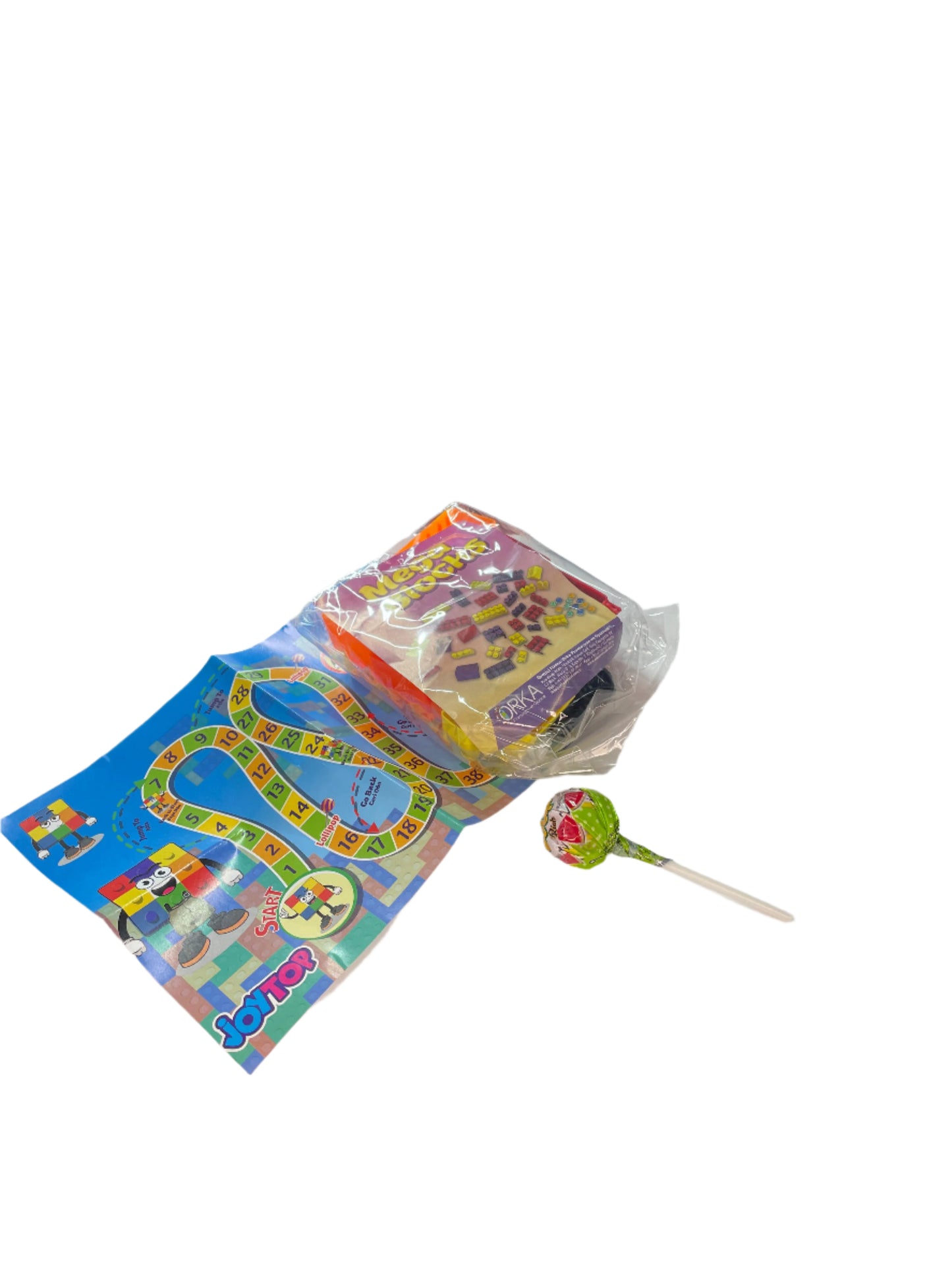 Surprise Toy Egg with Lollipop – Lego Toy Inside | (20g)