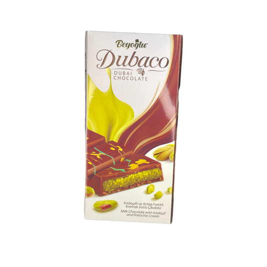 Beyoğlu Dubaco Milk Chocolate Bar | Chocolate | (200g)