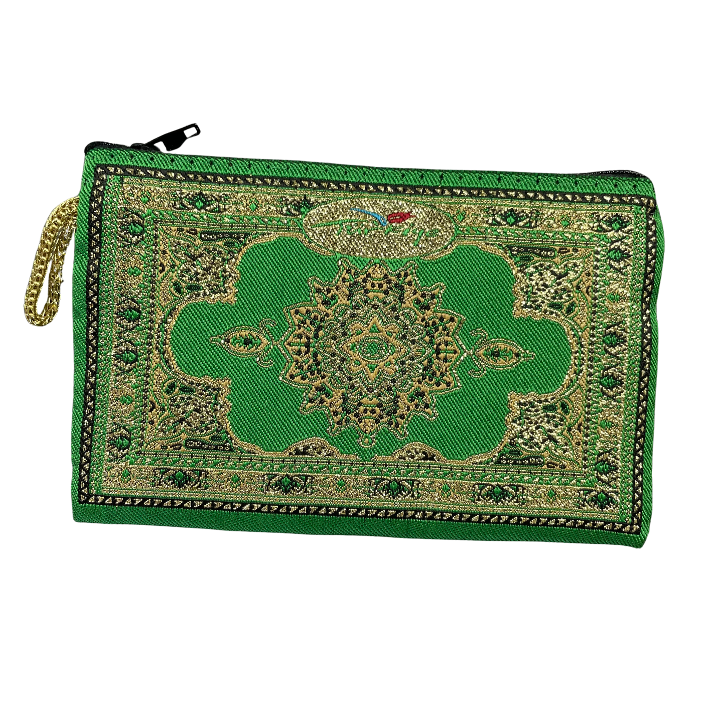 Turkish Evil Eye Coin Pouch – Woven Zipper Pouch