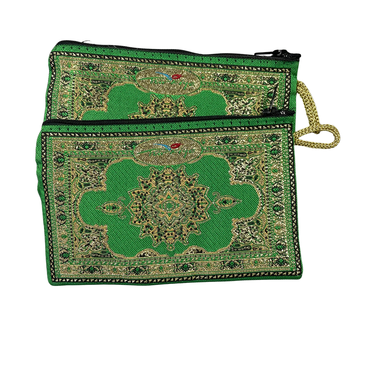 Turkish Evil Eye Coin Pouch – Woven Zipper Pouch