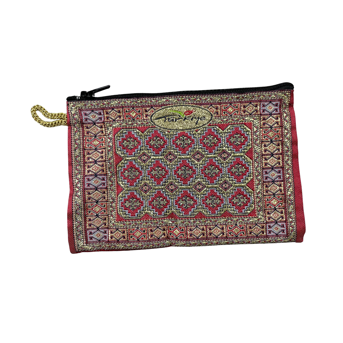 Turkish Evil Eye Coin Pouch – Woven Zipper Pouch