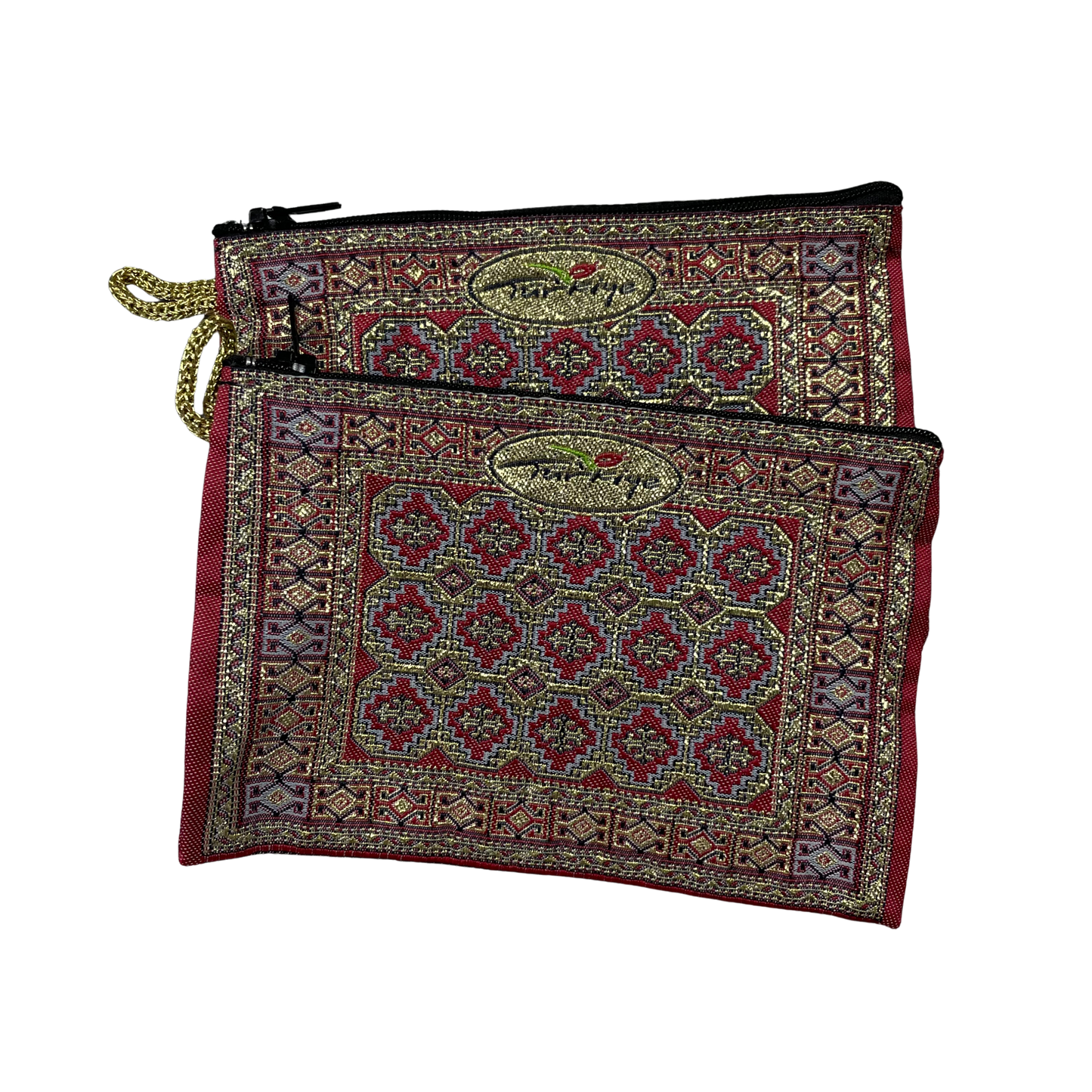 Turkish Evil Eye Coin Pouch – Woven Zipper Pouch