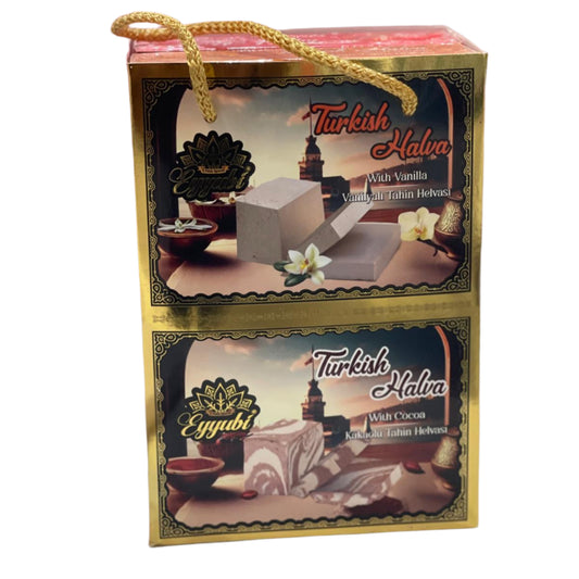 4-in-1 Turkish Halva Gift Set – Assorted Flavors | (450g)