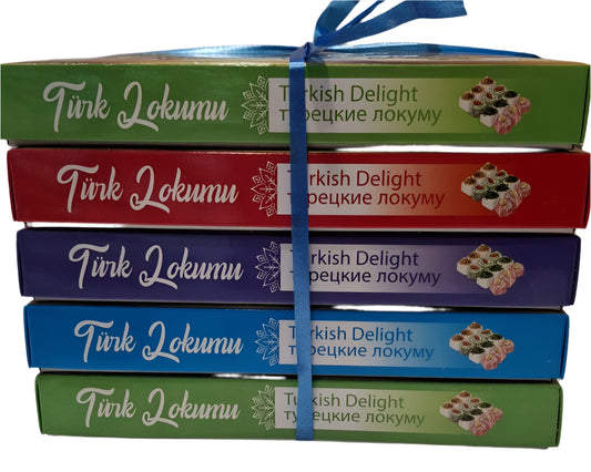 Eyyubi Mixed Fruit Turkish Delight – 4 Flavors | (450g)